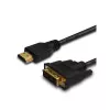 Savio CL-139 Καλώδιο και αντάπτορας βίντεο 1,8 M DVI-A HDMI Type-A (Standard) Μαύρο