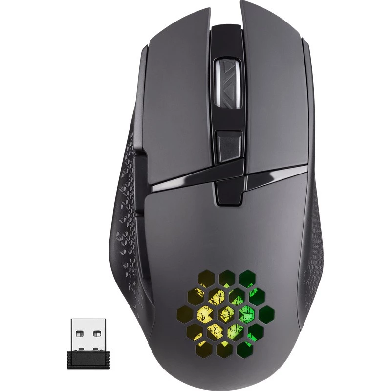Defender GLORY GM-514 Ποντίκι Gaming Δεξιόχειρες RF Ασύρματο Οπτικό 3200