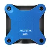 Εξωτερικός SSD ADATA SD620 512 GB, USB 3.2 Gen 2 Micro-USB B, μπλε, θήκη σιλικόνης, ανθεκτικός σε κρούσεις