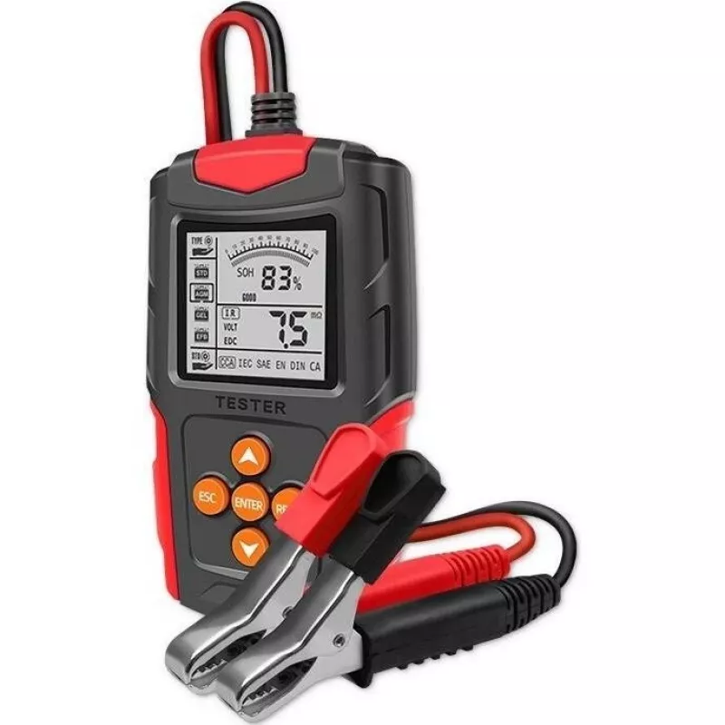 Qoltec 52484 LCD ψηφιακός ελεγκτής μπαταρίας | 12V | 24V | 3Ah-200Ah