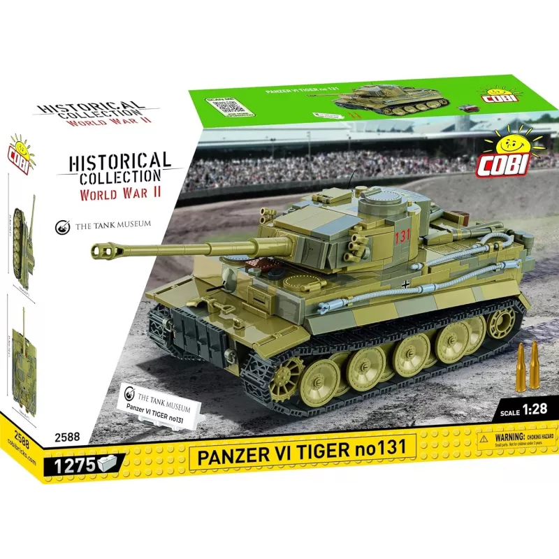 Σετ κατασκευής COBI Panzer VI Tiger no131 1275 τεμάχια