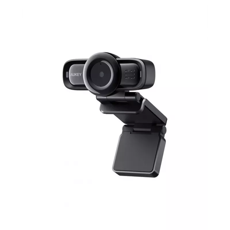 Aukey PC-LM3 Stream Series Webcam Full HD αυτόματης εστίασης με αισθητήρα CMOS 1/3 ίντσας μαύρη