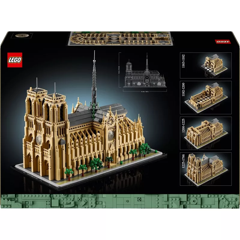 LEGO Architecture Notre-Dame de Paris Σετ για ενήλικες 21061