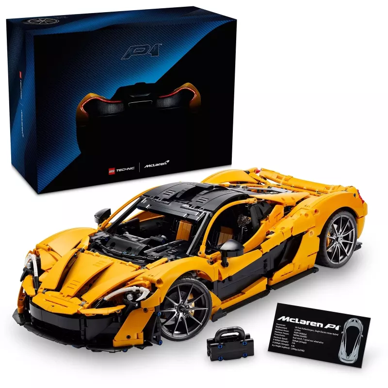 LEGO Technic 42172 McLaren P1 Σετ μοντέλου αυτοκινήτου για ενήλικες