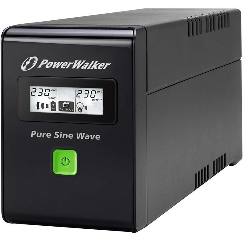 PowerWalker VI 800 SW FR UPS αδιάλειπτη παροχή ισχύος Line-Interactive 0,8 kVA 480 W 2 έξοδοι AC