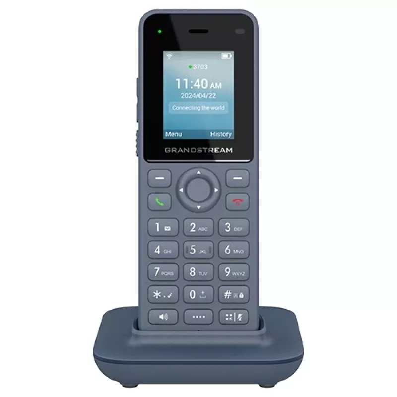 Grandstream Networks WP816 IP τηλέφωνο ανθρακί 2 γραμμές LCD Wi-Fi