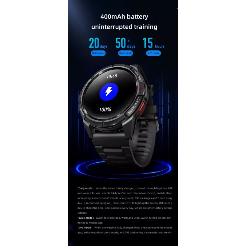 Smartwatch MiBro GS Active Ασημί