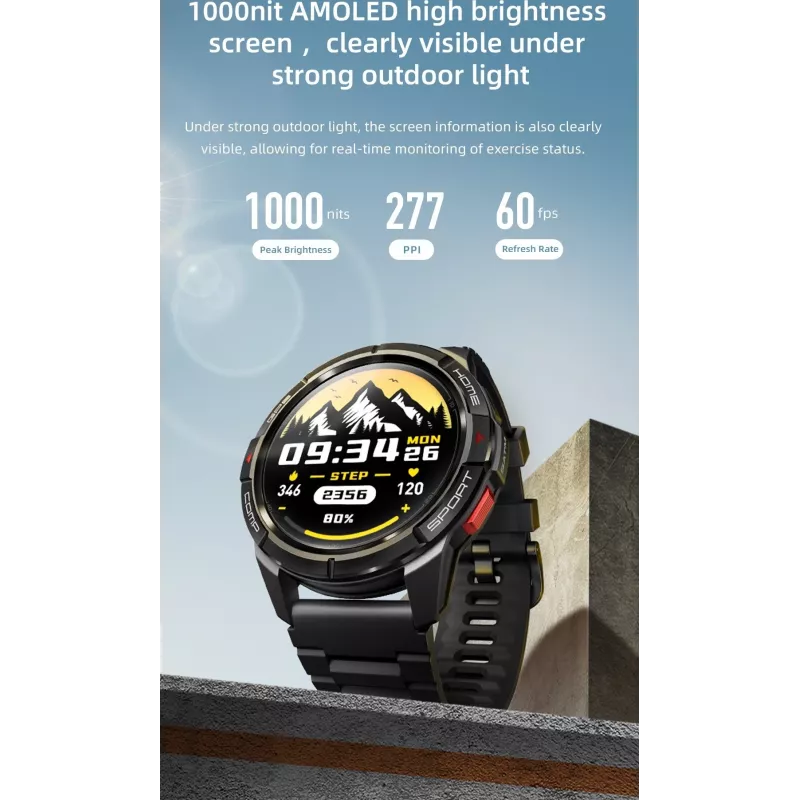 Smartwatch MiBro GS Active Roségold MIBAC_GS-Active/GD