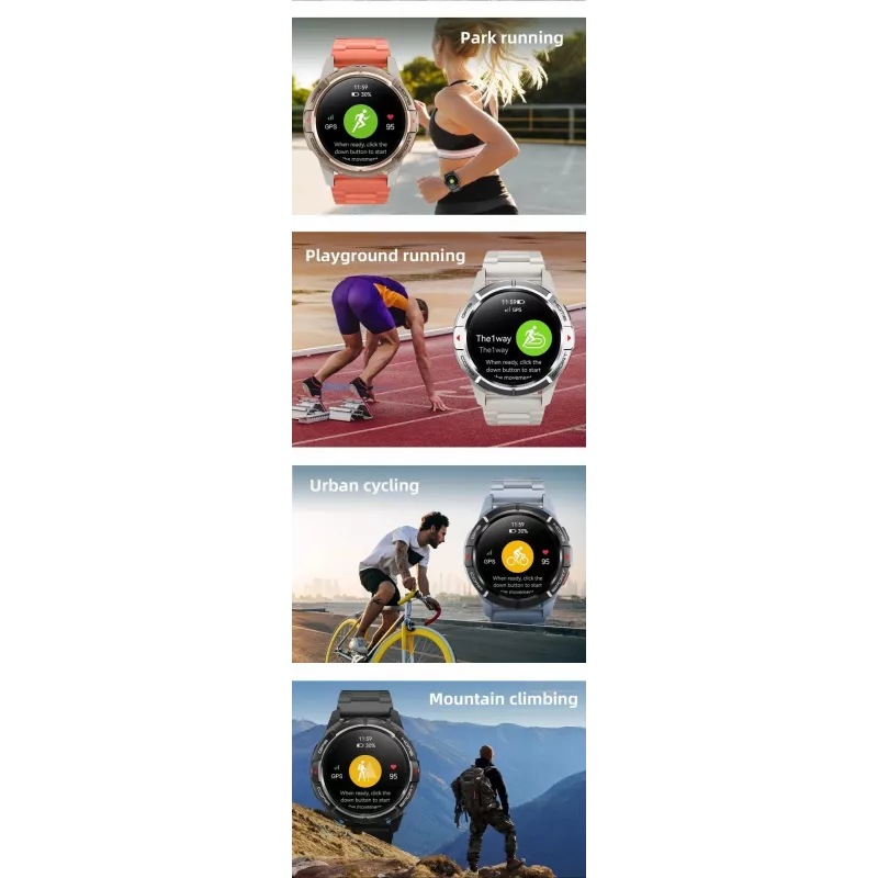 Mibro GS Active Smartwatch (Μαύρο)