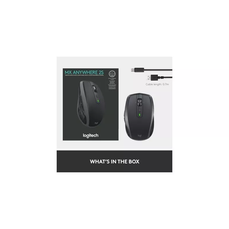 MX Anywhere 2S Ασύρματο ποντίκι/Graphite - BT - N/A