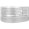 Πληκτρολόγιο Logitech Wave Keys για Mac QWERTZ Γερμανικό Λευκό