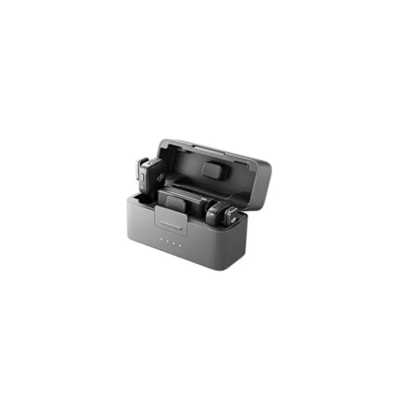 DJI Mic Mini (2 TX + 1 RX + Θήκη φόρτισης) Ασύρματο κιτ μικροφώνου - σκούρο γκρι