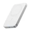 Power Bank Anker MagGo 10K μαγνητικό ασύρματο λευκό, λευκό