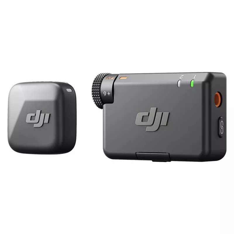 DJI Mic Mini Επικαθήμενος δέκτης κάμερας Μαύρος
