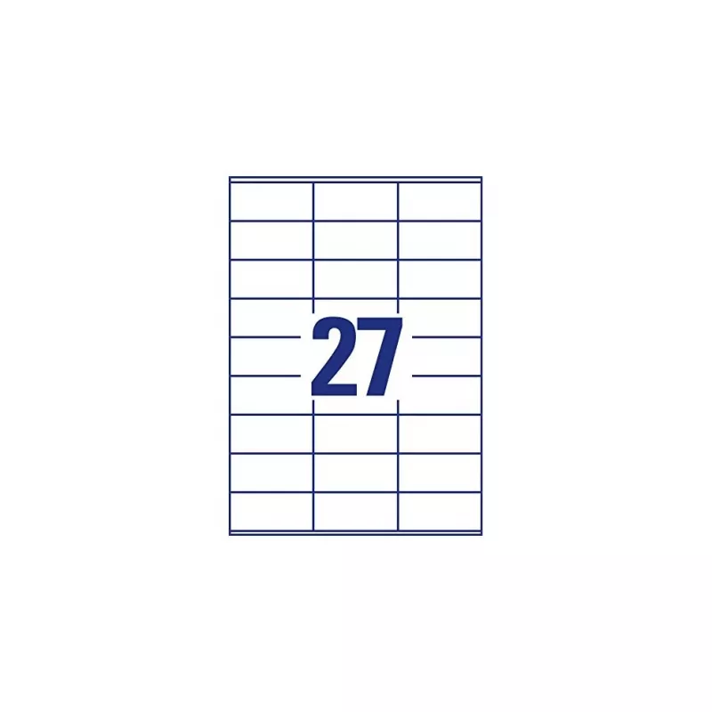 Avery-Zweckform 3479 ετικέτες λευκό χαρτί 70x32mm μόνιμη κόλλα