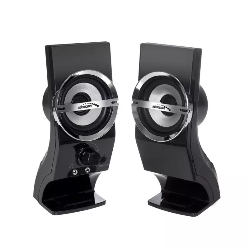 Audiocore AC805 Στερεοφωνικό Ηχείο 2.0 PC 6W μαύρο
