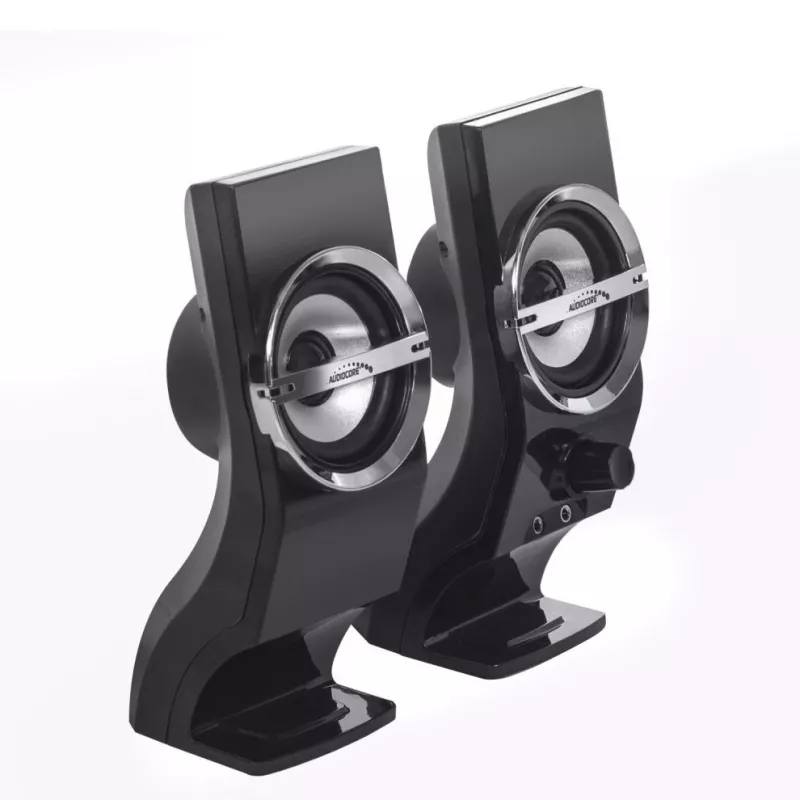 Audiocore AC805 Στερεοφωνικό Ηχείο 2.0 PC 6W μαύρο