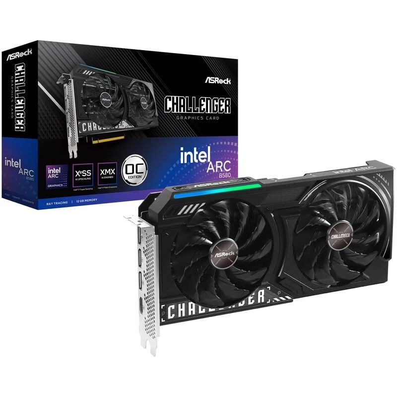 ASRock Challenger Intel Arc B580 12GB OC κάρτα γραφικών