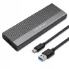 Θήκη Qoltec για M.2 SSD, SATA, NGFF, USB-C