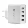 everActive Φορτιστής τηλεφώνου SC400 με 4x υποδοχές USB, συνολική έξοδος 5A, λευκό