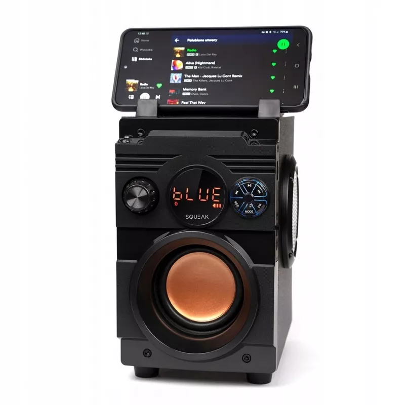 Squeak Bassblaster ηχείο Bluetooth 5.1, ραδιόφωνο FM, MP3 player SQ1001