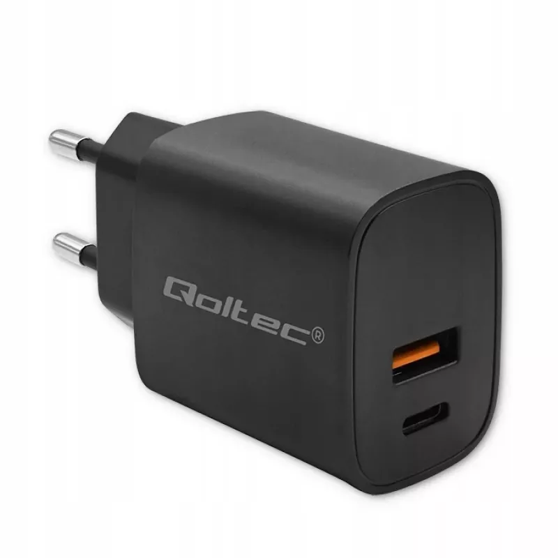 Τροφοδοτικό QOLTEC 52377 GaN 30W έξοδος 5–20V για φορητές συσκευές