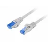 LANBERG Καλώδιο δικτύου Cat.6A S/FTP RJ45 25cm