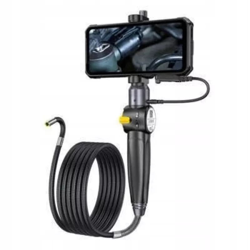 Ulefone uSmart E03 UF-EC03 ενδοσκοπική κάμερα, 1280x720 HD, καθοδηγούμενος αισθητήρας 180° προς δύο κατευθύνσεις, 6 LED, IP67, ημιάκαμπτο καλώδιο 1 m