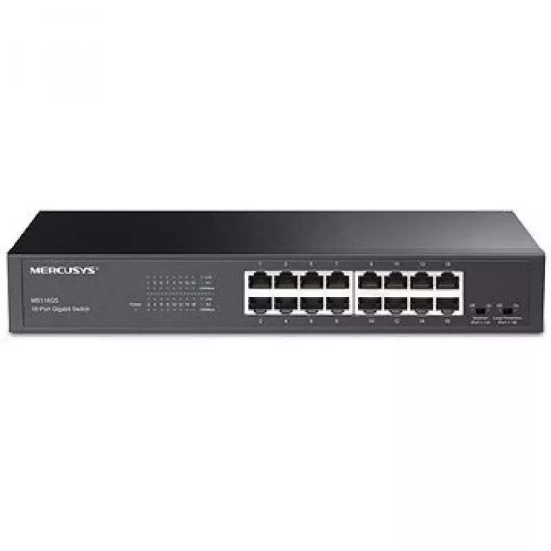 Mercusys MS116GS network switch Gigabit Ethernet (10/100/1000) μαύρο