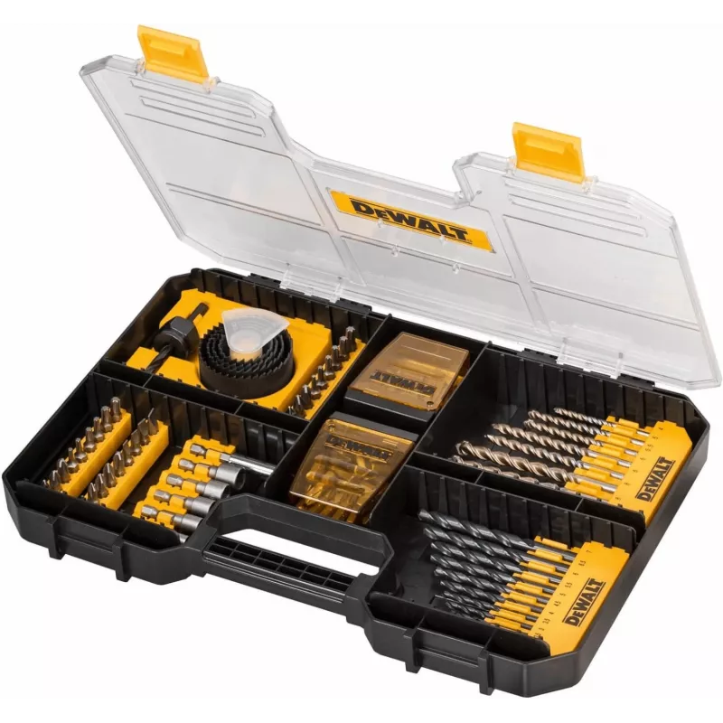 Dewalt Dt71569-Qz Σετ Αξεσουάρ Μυτών και Τρυπανιών, 100Τεμ