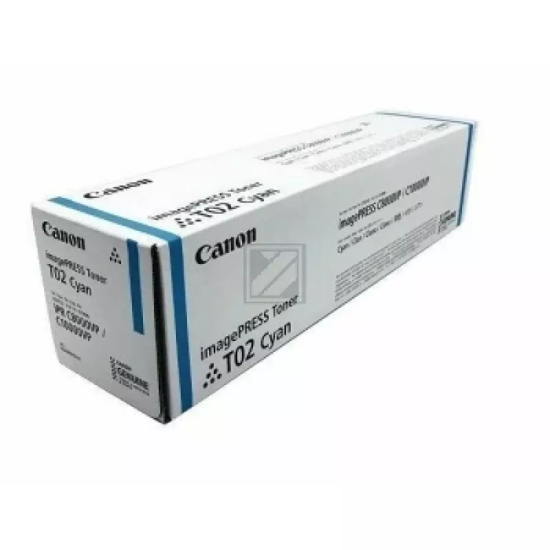Τόνερ Canon Τόνερ T02 8530B001 έως 43.000 σελίδες Κυανό