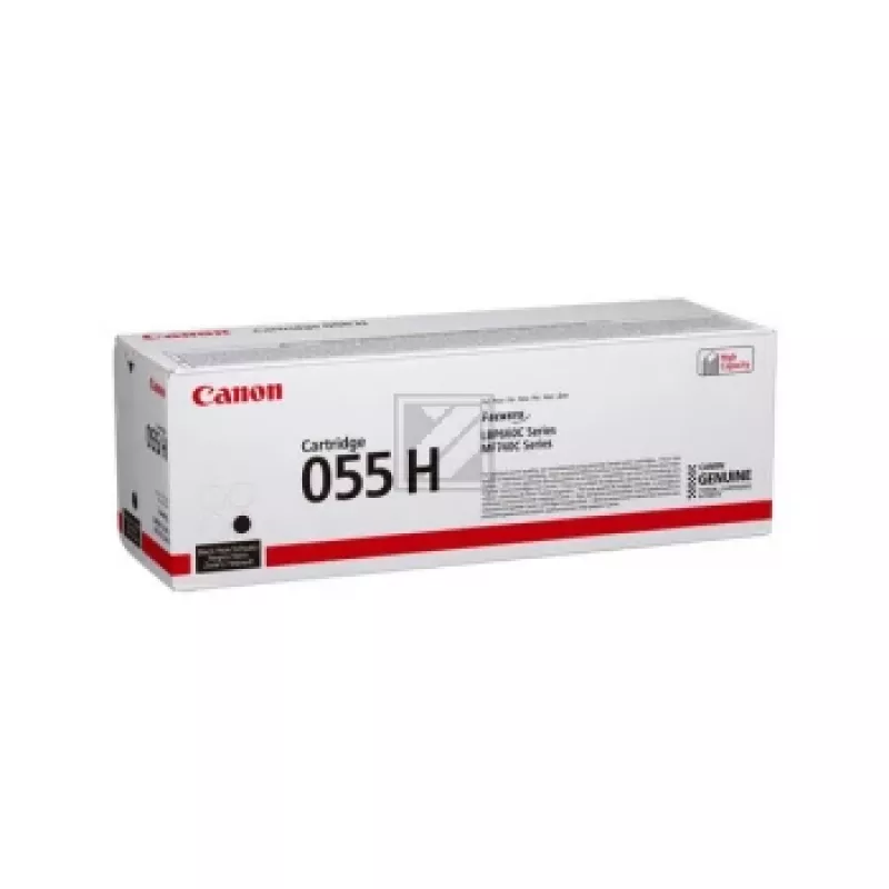 Canon 055H Μελανοταινία 1 τεμ. Γνήσιο Μαύρο