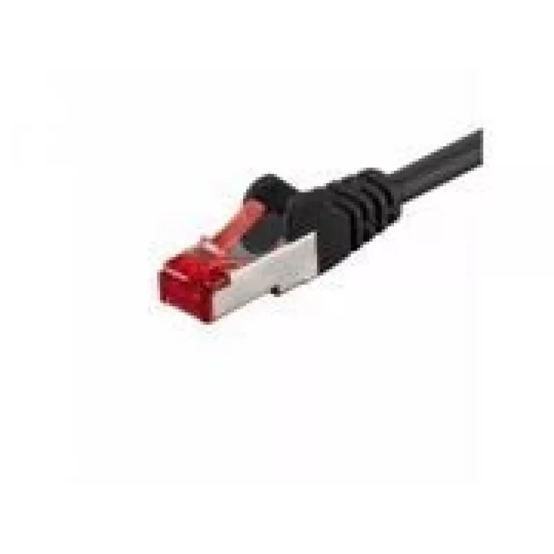 Wentronic Goobay Καλώδιο Patch CAT 6, S/FTP (PiMF), Μαύρο, 5 m - LSZH χωρίς αλογόνα, Χαλκός (68700)