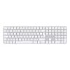 Apple MXK73DK/A Magic Keyboard με Touch ID και αριθμητικό πληκτρολόγιο, ασύρματο, δανικό, λευκό