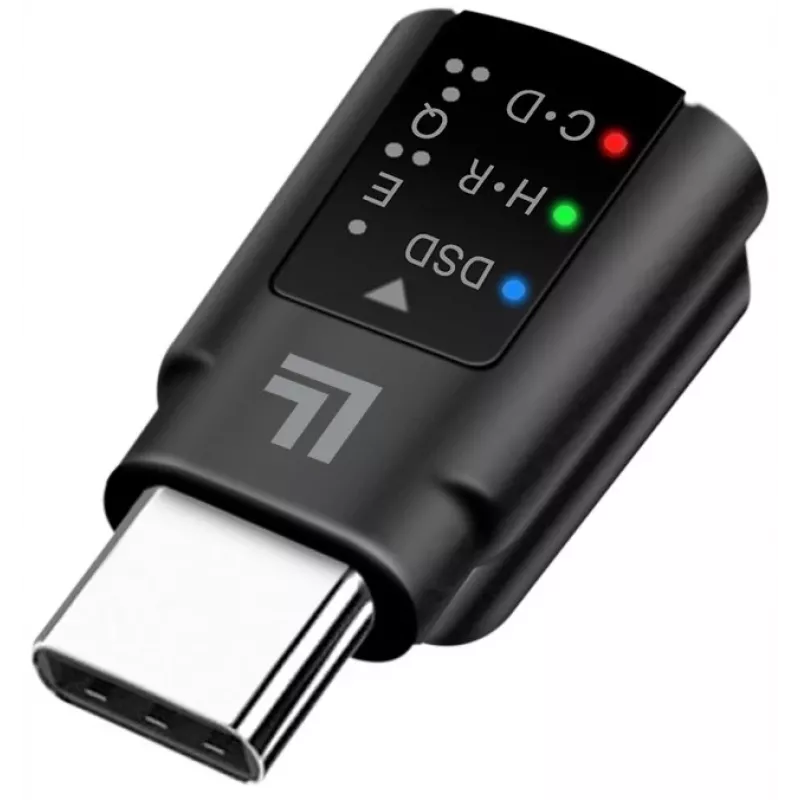LogiLink USB-C DAC Προσαρμογέας ήχου. USB-C/M σε 3.5 Mm/F. Μαύρο
