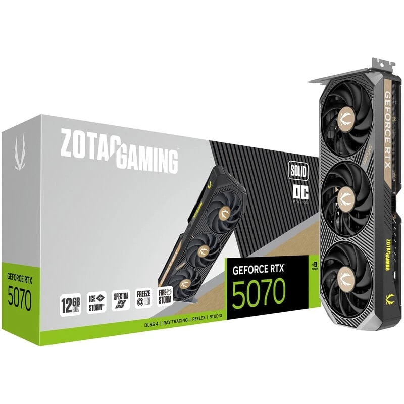 Κάρτα γραφικών Zotac GAMING GeForce RTX 5070 SOLID OC
