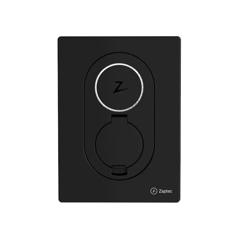 Zaptec Go Charging Box 22kW Type 2 WiFi and 4G Asphalt Μαύρο