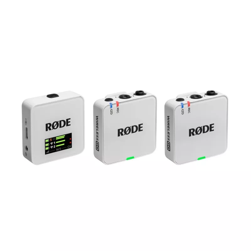 RØDE Wireless GO III White - ασύρματο σύστημα μικροφώνου (λευκό)