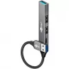 Goobay Slim 4-Port USB-Hub, USB-A σε USB-C™/USB-A, USB 3.2 (74458)