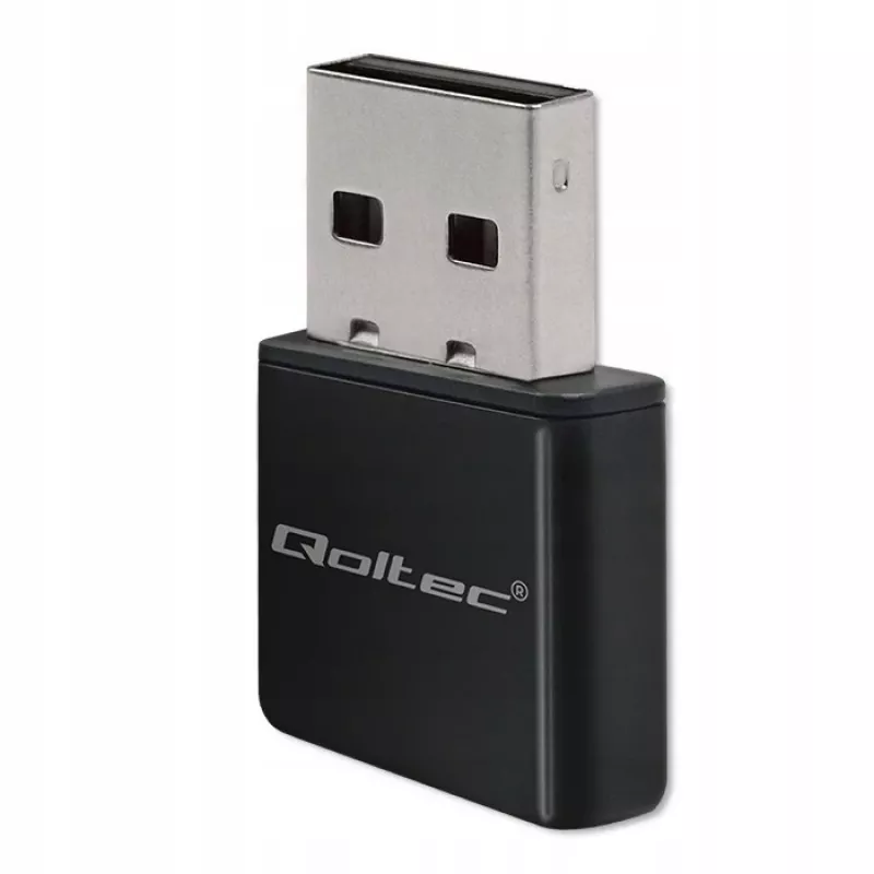 Wi‑Fi USB adapter QOLTEC NANO 56986 — Mini-N, USB 2.0, 802.11n