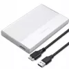 Θήκη για 2,5 ιντσών SATA SSD/HDD QOLTEC 52278 USB 3.0, υποστηρίζει έως 2 TB