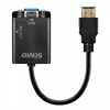 Adapter HDMI-VGA με ήχο AK-76 Savio SAVAK-76