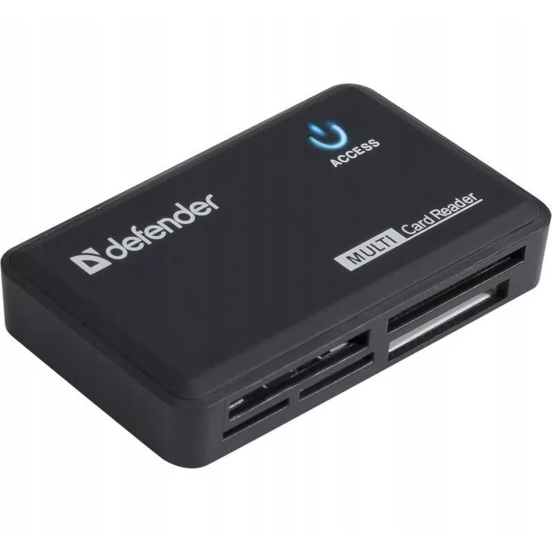 Αναγνώστης καρτών Defender OPTIMUS USB 2.0 Universal Μαύρο