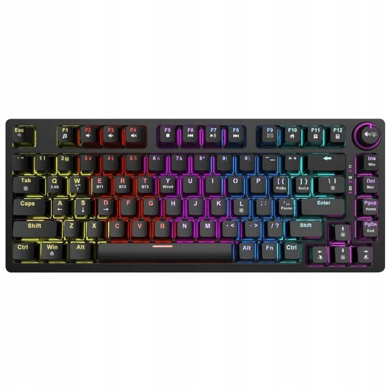 Savio Phenix SAVGK-RED Gaming πληκτρολόγιο USB RF Wireless Bluetooth QWERTY