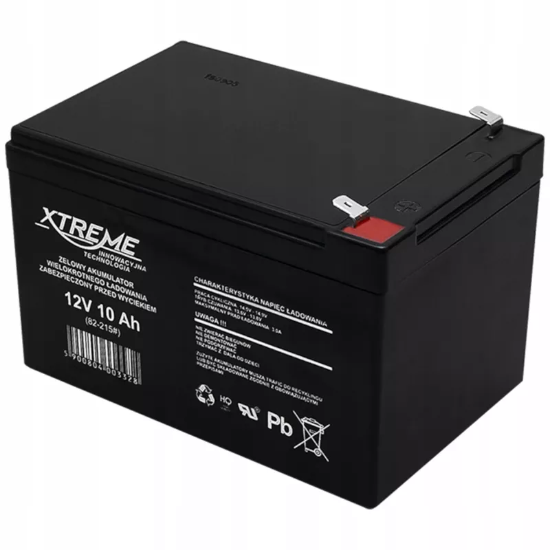 Xtreme 82-215# Μπαταρία Μαύρο