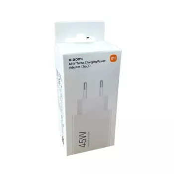 Xiaomi BHR07SLEU τροφοδοτικό Turbo Charging 45 W, USB-A, HyperCharge, φις EU, λευκό