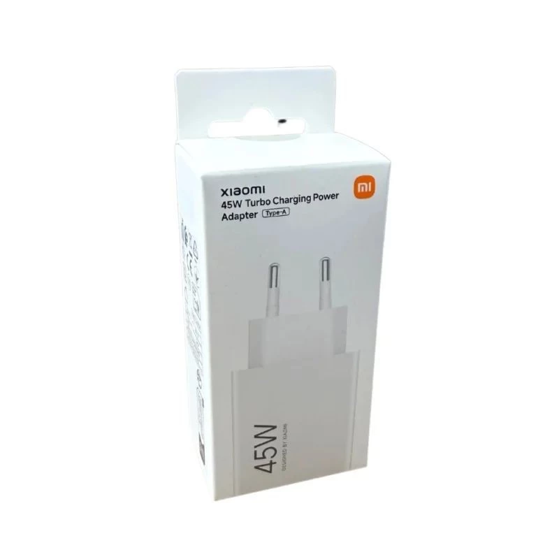 Xiaomi BHR07SLEU τροφοδοτικό Turbo Charging 45 W, USB-A, HyperCharge, φις EU, λευκό