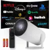 Προβολικό WiFi τηλεχειριστήριο Android TV 130 ίντσες 4K Full HD HY300 Pro LED