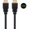 Καλώδιο Goobay 60627 High Speed HDMI με Ethernet, 4K/60Hz, μαύρο | HDMI | 15 m