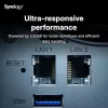 Synology DiskStation DS925+ NAS/Storage-Server Ryzen Embedded V1500B 4 GB DDR4 0 TB Μαύρο
